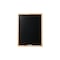Mastervision Black Chalkboard, 24"x36", Pine Wood Frame, Wall Mount Kit Included, for Chalk & Liquid Chalk Marker PM07010119 - alternate 10